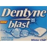 Dentyne Blast Winter Chill Chewing Gum 30-9 Pks by Dentyne