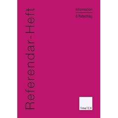 TimeTEX Referendar - Heft - Information und Anregung - Himbeere - 10771 - Referendarheft