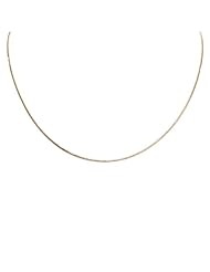 10K Gold Snake Chain Necklace, 16"