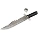 Survival Knife Fixed Blade Silver