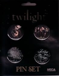 Twilight Buttons Combo Pack set 2 I want you always