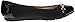 Anne Klein Sport Women's Abideby Fabric Ballet Flat, Black, 10 M US