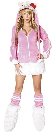 Hello Happy Kitty Jacket and Skirt Costume