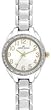 AK Anne Klein #10-8867SVTT Women's Stainless Steel Swarovski&reg; Accented Bracelet Watch
