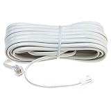 AT&T 15675 25 Foot Phone Line Cord - White