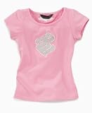 Rocawear Girls Cap-Sleeve Logo Tee