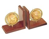 executive globe bookends