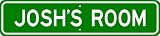 JOSH ROOM SIGN - Personalized Gift Boy or Girl, Aluminum