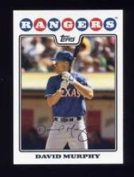 2008 Topps #254 David Murphy - Texas Rangers (Baseball Cards)