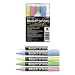 Sanford(R) EXPO(R) Bright Sticks(R) Wet-Erase Fluorescent Markers, Assorted Colors, Pack Of 5