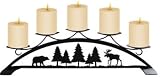 Moose/Bear Table Top Center Candle Holders