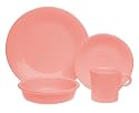 Fiesta Rose 831 4-Piece Dinnerware Place Setting, Service for 1