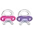 Tommee Tippee Gummy Teethers - Pink & Purple