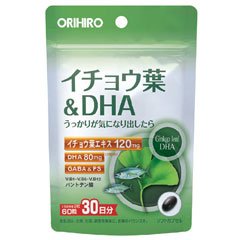 オリヒロ　イチョウ葉＆ＤＨＡ　60粒
