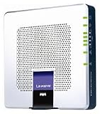 Linksys WAG354G Wireless-G ADSL 2+ Modem Router Gateway, 4-Port Switch & Access Point