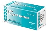 Dynarex Gauze Sponge N/S 4x4 8 Ply - 20/200 (4M)/Cs
