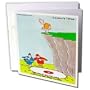 Londons Times Funny Music Cartoons - Waning Popularity - Greeting Cards-6 Greeting Cards with envelopes