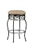 Kitchen & Housewares : Hillsdale 4336-831 Lincoln Backless Swivel Bar Stool
