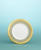 Martha Stewart Collection with Wedgwood Wedding Band Taupe Bread and Butter Plate, 6