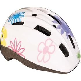 BBB - MiniFlower Kids Helmet (White, 46-52cm)