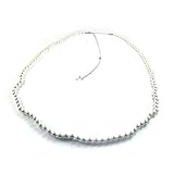 Pearl Silver Belly Chain