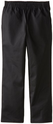 CLASSROOM Big Boys' Husky Unisex Pull On Pant, Black, 14H