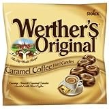 Werther's Caramel Coffee Sugar Free Hard Candies, 2.75-Ounce Bags (Pack of 12)