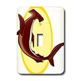 Sharks - Hammerhead Shark - Light Switch Covers - single toggle switch