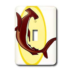 Sharks - Hammerhead Shark - Light Switch Covers - single toggle switch