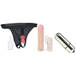Doc Johnson Vac-U-Lock Vibro Ultra Harness 2 and Plug with 8" Dong Multi-Speed Adult Sex Toy Kit