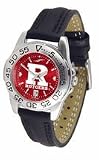 Rutgers Scarlet Knights Sport AnoChrome Ladies Watch with Leather Band