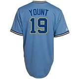 Robin Yount Milwaukee Brewers Blue Majestic Cooperstown Replica Jersey - XL