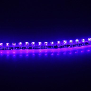 String Lights, 0.24M 1.5W 24-LED 105LM Blue Light LED Strip Light (DC 12V)