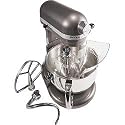 KitchenAid KP26M1XPM Professional 600 Series 6-Quart Stand Mixer, Pearl Metallic