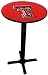 Texas Tech Red Raiders Pub Table with Black Commercial Base