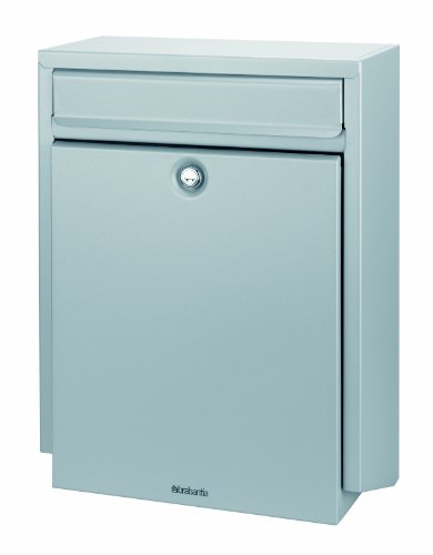 Quartet Brabantia 612084 Briefkasten B 100 silbergrau