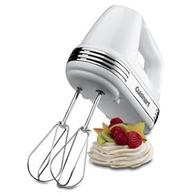 Cuisinart Hand Mixer - 7-speed - White