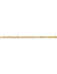 14k 2.5mm Milano Rope Chain, Best Quality Free Gift Box Satisfaction Guaranteed