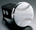 Baseball Billet Hitch Plug Receiver Cover
