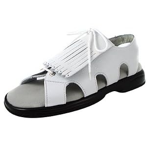 Buy Sandbaggers Kiltie Ladies Golf Sandal by Sandbaggers
