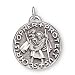   - Sterling Silver St Christopher Medal and 20-inch Chain