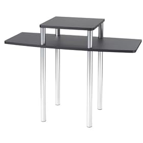 Sanus Systems AFM3 Mini System Stand (Black and Silver)