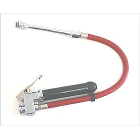 Air Tire Auto Pressure Inflator Dual Angle Chuck Gauge