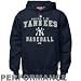 Majestic New York Yankees Navy Blue Property Of Performance Hoody Sweatshirt