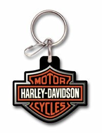 Harley-Davidson Logo Plastisol Key Chain