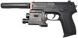 Spring Pistol Laser Sight, Light, Silencer Airsoft Gun