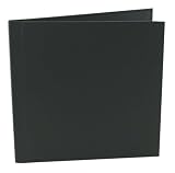 Unibind Photobook Creator 8 x 8 Black Linen Photo Book Covers, 5mm binding, qty 10