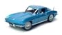 Maisto Die Cast 1:18 Scale Metallic Light Blue 1965 Chevrolet Corvette
