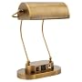 Verilux Princeton Natural Spectrum Executive Desk Lamp, Antiqued Brass
