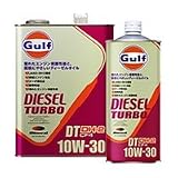 Gulf エンジンオイル Diesel Turbo DT 10W-30 4L